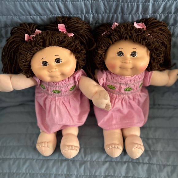Cabbage Patch Kids Other - Cabbage Patch Twins unofficial Girls -CPK 35th Anniversary collection